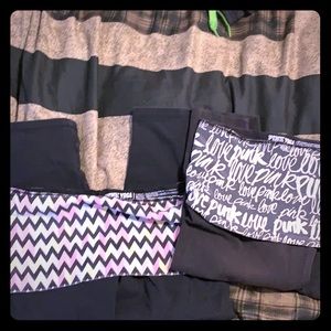 PINK by Victoria secret crop yoga leggings